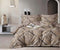 Florida Alaska Double Bed Imported bedsheet Set with Pillow Covers